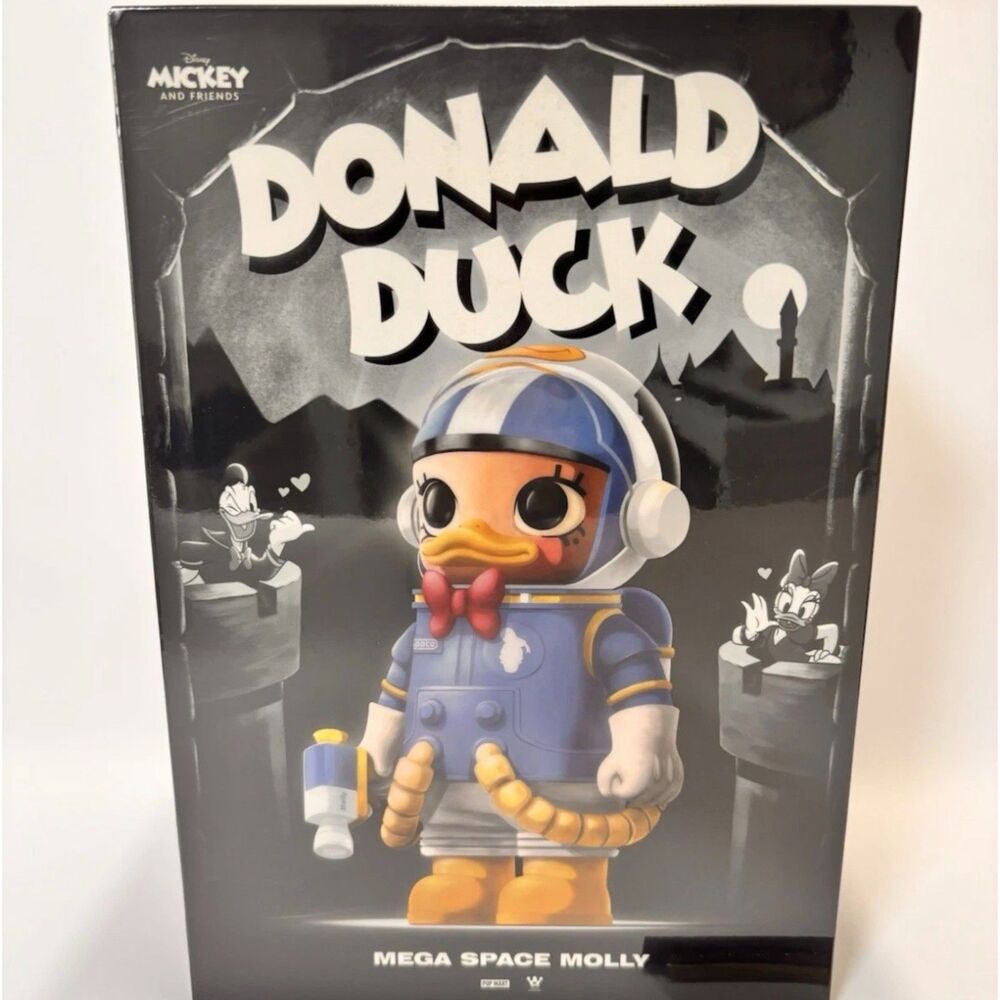 Space Molly Donald Duck - Mega Collection 400% - SEALED